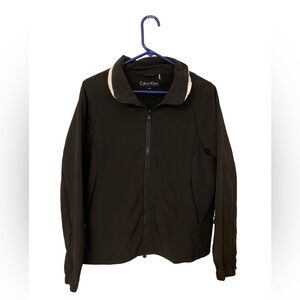 Calvin Klein Women's Lightweight Black Jacket Large